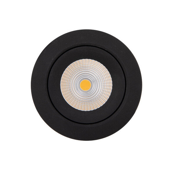 The Light Group LED-Deckeneinbaustrahler LB24 SLC ONE 360&deg; 3000K schwarz