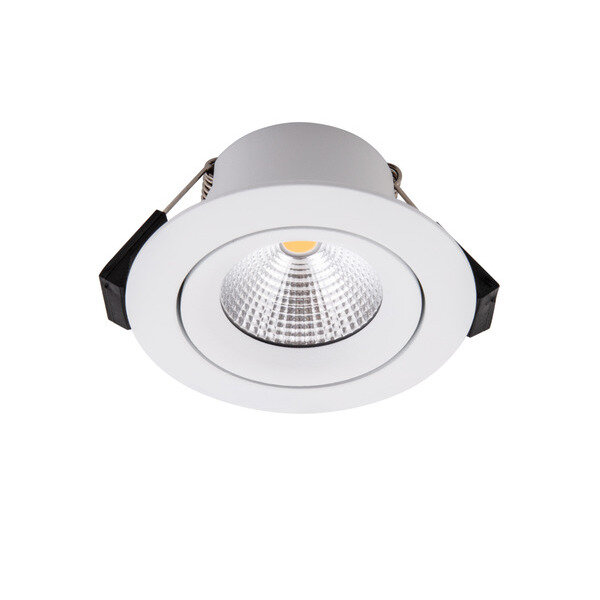 The Light Group LED-Deckeneinbaustrahler LB24 SLC ONE 360&deg; 3000K matt wei&szlig;