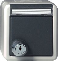 GIRA Steckdose SCHUKO 456730 Klappdeckel Schloss...