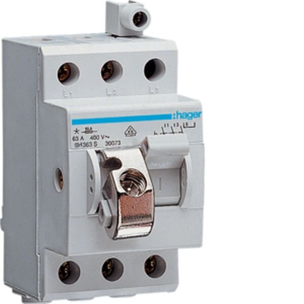 HAGER Schalter SH363S 3polig 63A