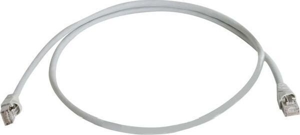 TELEG&Auml;RTNER Patchkabel S/FTP MP8 FS500 LSZH grau 1: 1 Cat.6A-ISO 30,0