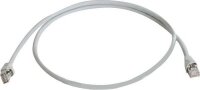 TELEGÄRTNER Patchkabel S/FTP MP8 FS500 LSZH grau 1:...