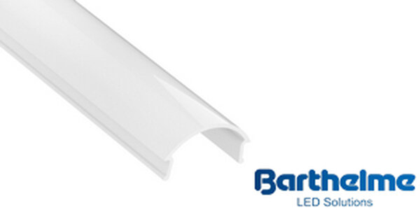 BARTHELME Profilabdeckung LB24 CATania 40 PMMA opalws 40x20mm 3,02m