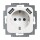 BUSCH-JAEGER USB-Steckdose SCHUKO 20 EUCB2USB-214 mit erh. Ber&uuml;hrungsschutz 2x USB alpinwei&szlig; 2CKA002011A6264