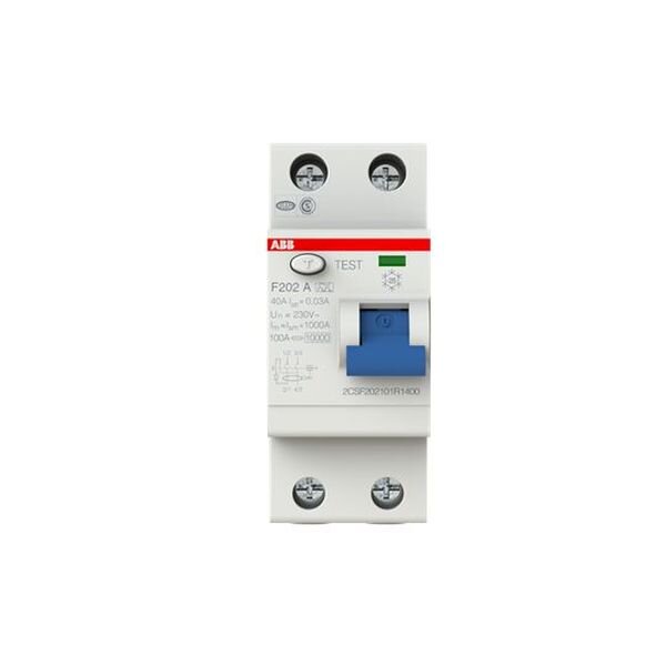 ABB FI-Schutzschalter F202A-40/0,03A 2polig