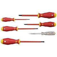 KLAUKE Schraubendreher-Set VDE-Schraubendreher-Set 6 teilig