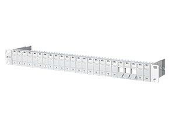 METZ CONNECT 19 Patchpanel 1HE leer f&uuml;r 24xPort grau