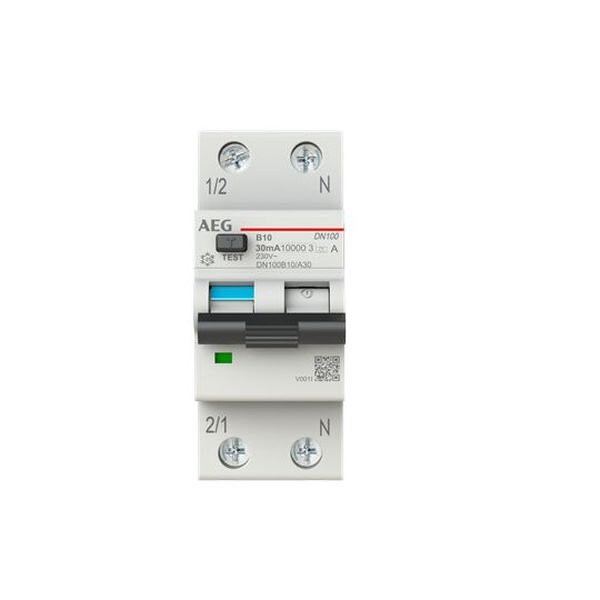 AEG FI/LS-Schalter DN100B10/A30 1P+N Typ A B 10A 30mA 10kA