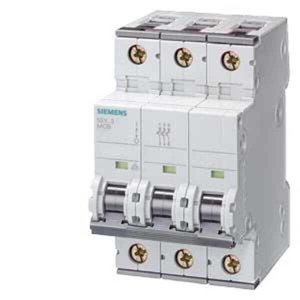 SIEMENS Leitungsschutzschalter 5SY4306-6 B6A 3polig 10kA