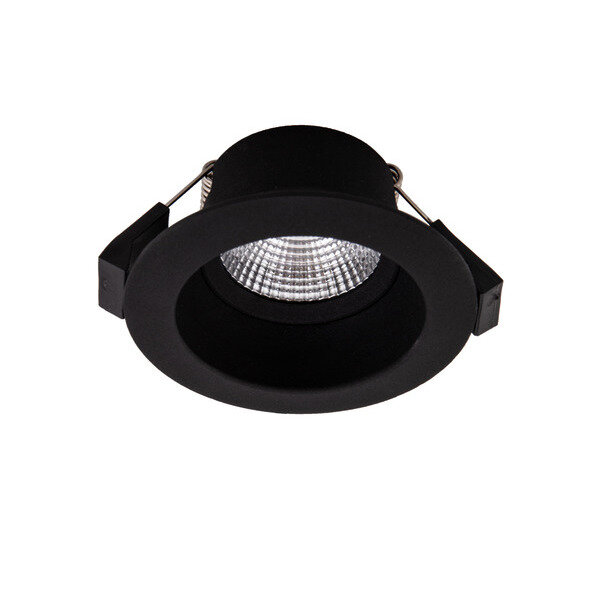 The Light Group LED-Deckeneinbaustrahler LB24 SLC One Soft 3000K schwarz