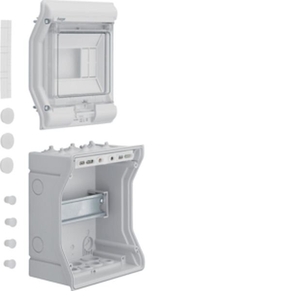 HAGER AP-Verteiler VE106D 6 MOD