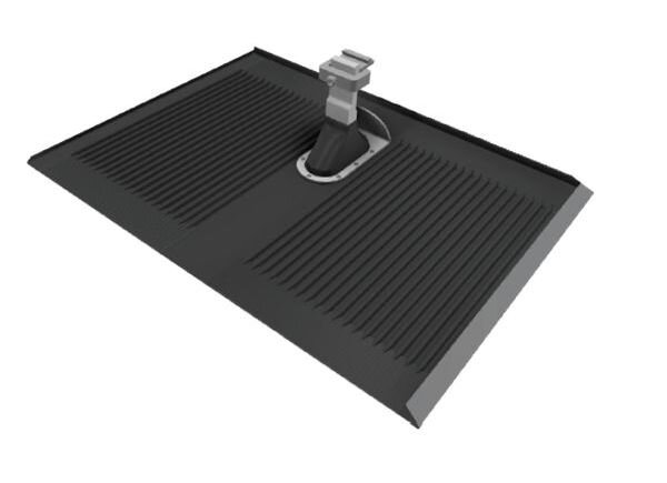 SL RACK Blechersatzziegel + Dachhaken Alpha-Platte grau