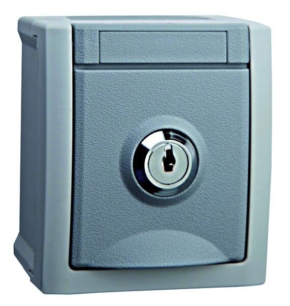 Pacific Steckdose abschlie&szlig;b. FR-AP IP54 90591045-DE Schlie&szlig;ung Nr. 5