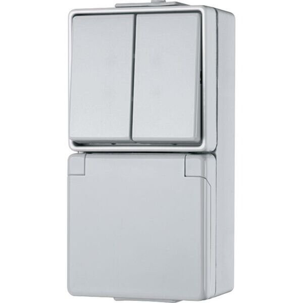 JUNG Steckdose SCHUKO 675W mit Serienschalter