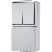 JUNG Steckdose SCHUKO 675W mit Serienschalter