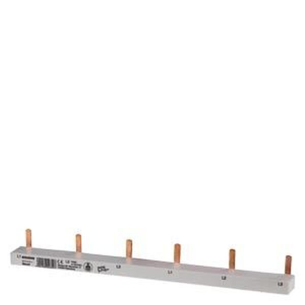 SIEMENS Stiftsammelschiene 3phasig 10qmm 12TE grau