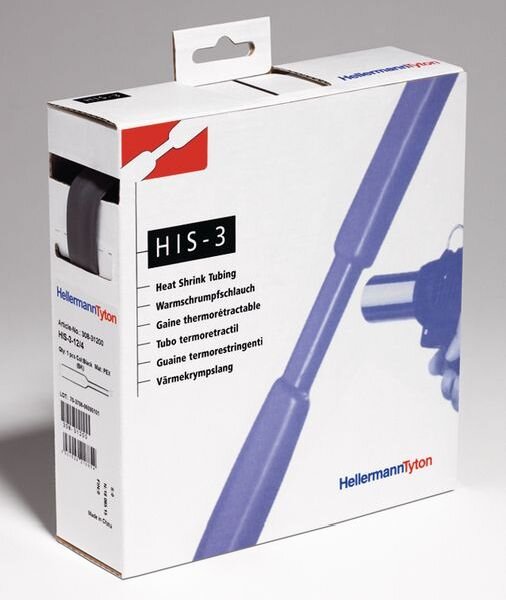 HELLERMANN Schrumpfschlauch HIS-3-1,5/0,5-PEX-BK