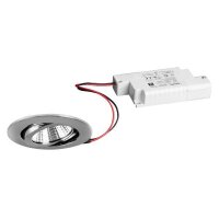 BRUMBERG LED-Einbaustrahler LB24 230V 6W 3000K chrom
