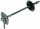 DEHN Erder-/Wanddurchf&uuml;hrung 478450 500-700mm L: 720mm NIRO