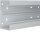 HAGER TEHALIT Br&uuml;stungskanal Unterteil PVC 65x130mm f&uuml;r OT 80mm lichtgrau