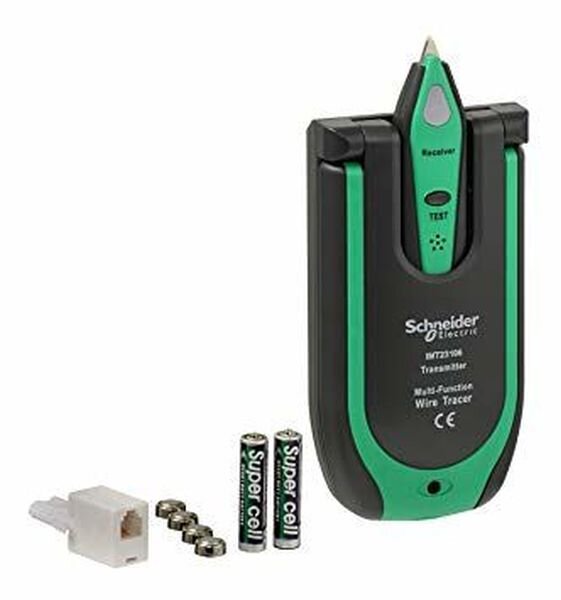 Schneider Electric Kabelsucher Multifunktion mit Sender und Empf&auml;nger