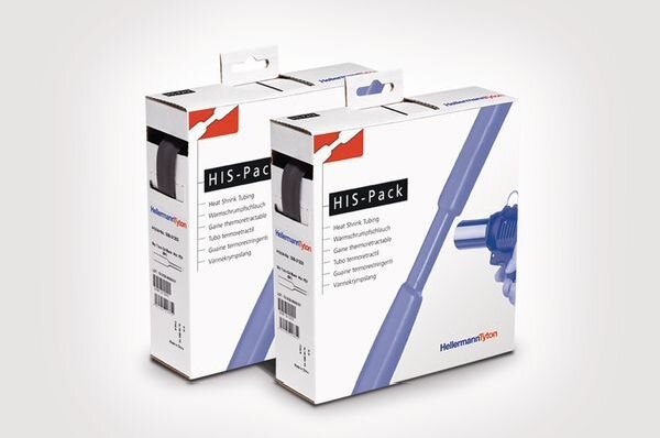 HELLERMANN Insultite Schrumpfschlauch HIS-3/8 PEX Schwarz (BK)