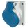 MENNEKES CEE-Anbaudose TwinCONTACT 1632 16A3p 6H230V IP44
