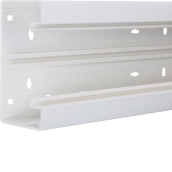 HAGER TEHALIT Br&uuml;stungskanal Unterteil BR6513019016 80mm verkehrswei&szlig;