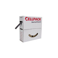 CELL Schrumpfschlauch-Abrollbox SB 12.7-6.4 schwarz 8m