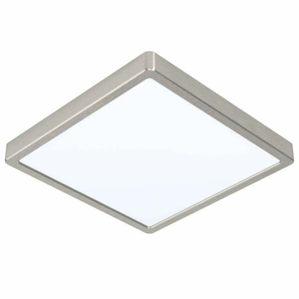 EGLO LED-Deckenleuchte LB24 Fueva 5 285x285mm Nickel-M. 4000K