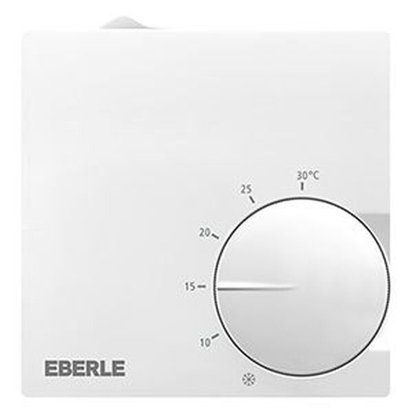 EBERLE Raumtemperaturregler RTR-S 6731-1 Polarwei&szlig; Schalter Wechsler