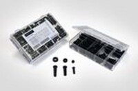HELLERMANN Tüllenset HOTKIT PVC Schwarz (BK)