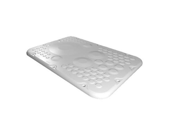 RITTAL Kunststoff-Flanschplatte AX mit Membranen Gr. 5 301x221mm