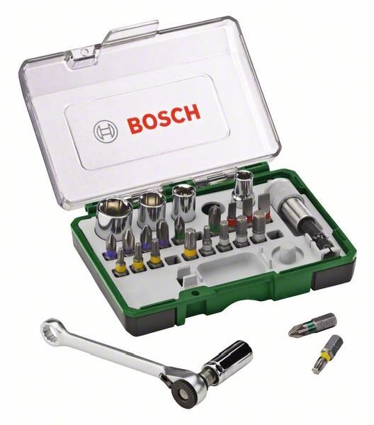 BOSCH Ratschenset 27-teilig