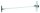DEHN Fangstangenabstandhalter 106225 L515mm m. Rohrschelle 1 1/2-2Zoll