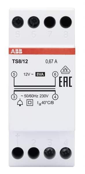 ABB Klingeltransformator TS8/12 8VA 12VAC