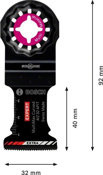 BOSCH Tauchs&auml;geblatt EXPERT Starlock Extra AIZ32APIT