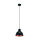 EGLO Pendelleuchte LB24 stahl schwarz kupfer D:21cm E27