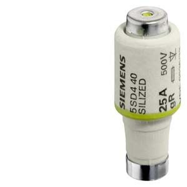 SIEMENS SILIZED-Sicherungseinsatz 5SD440 750V &uuml;berflink Gr. DII E27 25A