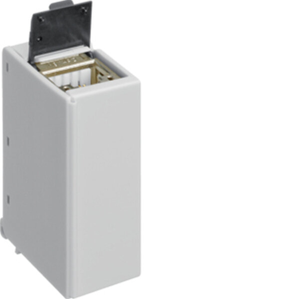 HAGER Buchse ZZ45ZPH6 IP2X RJ45 f&uuml;r Hutschiene