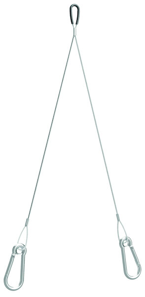 PROT Rinnenabh&auml;ngung PSARKA200x50 2Karabiner 50-200mm 50kg