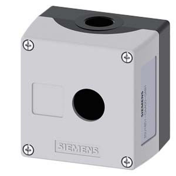 SIEMENS Geh&auml;use f&uuml;r Befehlsger&auml;te 22mm rund