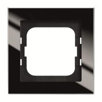 BUSCH-JAEGER Abdeckrahmen 1721-245 1-fach Glas schwarz