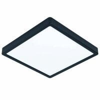 EGLO LED-Deckenleuchte LB24 Fueva 5 285x285mm schwarz 3000K