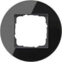 GIRA Abdeckrahmen 0211135 1 fach schwarz