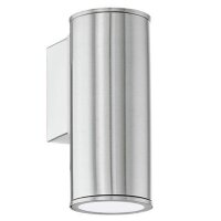 EGLO LED-Wandleuchte LB24 Edelstahl GU10 3W 3000K