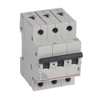 LEGRAND Leitungsschutzschalter RX3 C20A 3polig 6kA 3M