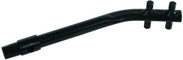 DEHN Richteisen gekr&ouml;pft 595000 St/br&uuml;niert 8mm
