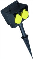 BACHMANN Gartensteckdose 394.180 mit Erdspiess