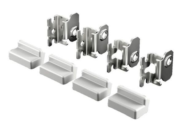 RITTAL Wandbefestigungshalter AX+KX Edelstahl WandabStck 40mm PK=4Stck